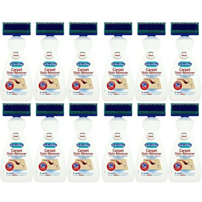 12 x Dr Beckmann Carpet Stain Remover Upholstery Cleaner with Cleaning Brush 650 12 x Dr Beckmann Carpet Stain Remover Upholstery Cleaner with Cleaning Brush 650