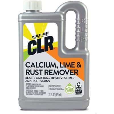 CLR Calcium, Lime & Rust Remover, Blasts Calcium, Dissolves Lime, Zaps Rust Stai CLR Calcium, Lime & Rust Remover, Blasts Calcium, Dissolves Lime, Zaps Rust Stai