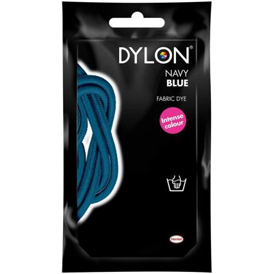 (Navy Blue) DYLON Hand Fabric Dye Sachet For Clothes & Soft Furnishings, 50g (Navy Blue) DYLON Hand Fabric Dye Sachet For Clothes & Soft Furnishings, 50g