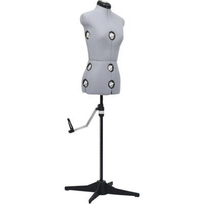 vidaXL Adjustable Dress Form Female Grey Size 33-40 - Dress Form vidaXL Adjustable Dress Form Female Grey Size 33-40 - Dress Form