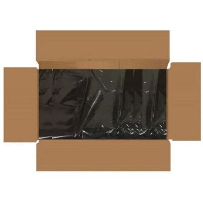 JanSan (Black) Premium Square Bin Liners ~ 500 Bags JanSan (Black) Premium Square Bin Liners ~ 500 Bags