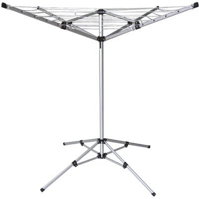 Denny International 4 Arm Rotary Airer Multi Hanger Free Standing/Wall mounted ( Denny International 4 Arm Rotary Airer Multi Hanger Free Standing/Wall mounted (