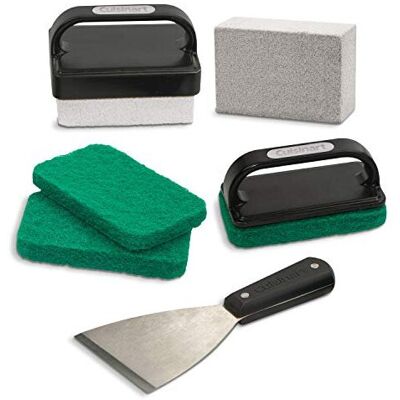 Cuisinart - CCK-231 - Black - 8-Piece Griddle Cleaning Kit Cuisinart - CCK-231 - Black - 8-Piece Griddle Cleaning Kit