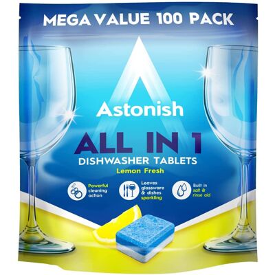 Astonish - All In 1 Powerful Cleaning - Dishwasher Tablets Astonish - All In 1 Powerful Cleaning - Dishwasher Tablets
