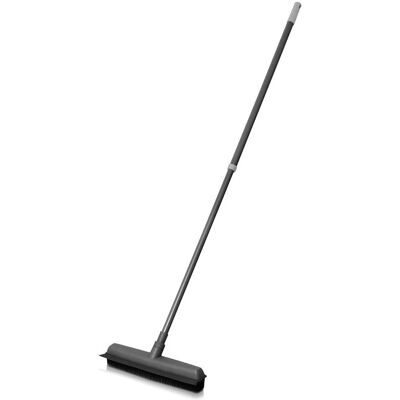 Addis 515626 Rubber Broom-Metallic-Grey Addis 515626 Rubber Broom-Metallic-Grey