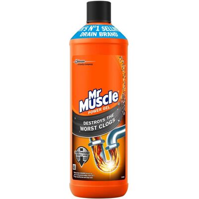 Mr Muscle - Drain Unblocker - Gel - 1 Litre - Cleaner Mr Muscle - Drain Unblocker - Gel - 1 Litre - Cleaner