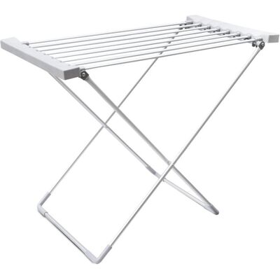 Oypla Electrical Heated Folding Clothes Horse Airer Dryer 8 Bar Foldable Oypla Electrical Heated Folding Clothes Horse Airer Dryer 8 Bar Foldable