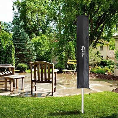 Caprican - Rotary Heavy Duty - Waterproof - Black - Airer Caprican - Rotary Heavy Duty - Waterproof - Black - Airer