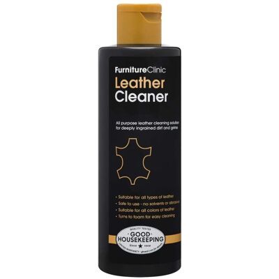 Furniture Clinic Leather Ultra Clean - All-Purpose Leather Cleaner - Leather Cleaner for Furniture, Car, Shoes Furniture Clinic Leather Ultra Clean - All-Purpose Leather Cleaner - Leather Cleaner for Furniture, Car, Shoes