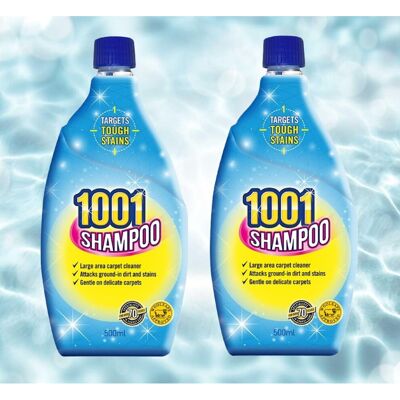 1001 Shampoo 2 1001 Carpet Shampoo Solution Deep Clean Dirt Stain Remover 500ml 1001 Shampoo 2 1001 Carpet Shampoo Solution Deep Clean Dirt Stain Remover 500ml