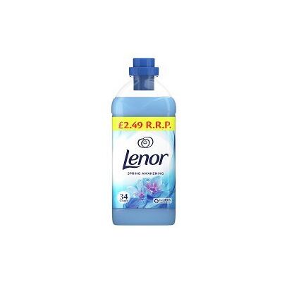 Lenor Fabric Conditioner Spring Awakening 1.19L, 34 Washes (Pack of 8) Lenor Fabric Conditioner Spring Awakening 1.19L, 34 Washes (Pack of 8)