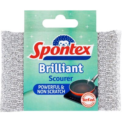 Spontex Brilliant Scourer- Non Scratch Spontex Brilliant Scourer- Non Scratch