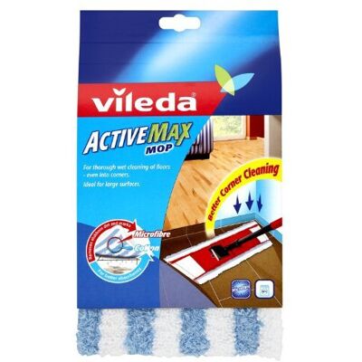 Vileda Active Max Flat Mop Refill Pad Vileda Active Max Flat Mop Refill Pad
