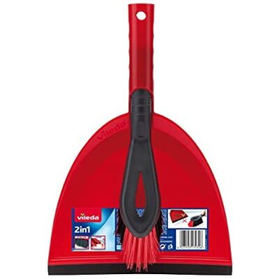 Vileda Dust Pan & Brush Set Vileda Dust Pan & Brush Set