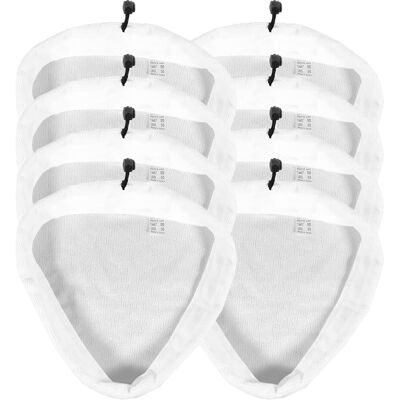 Universal Microfibre Cloth Cover Pads for Steam Cleaner Mop (Pack of 8) Universal Microfibre Cloth Cover Pads for Steam Cleaner Mop (Pack of 8)
