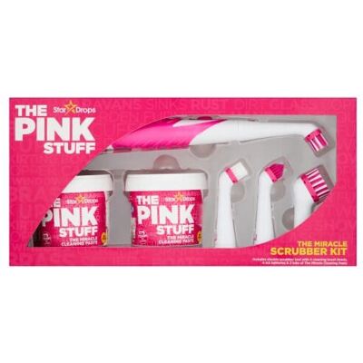 Stardrops - The Pink Stuff - 2 Tubs - Scrubber - Cleaning Kit Stardrops - The Pink Stuff - 2 Tubs - Scrubber - Cleaning Kit