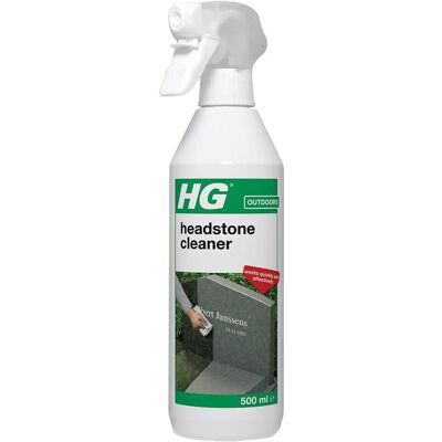 HG Headstone Cleaner 500ml - Gravestone Cleaning Spray for Natural Stone, Remove HG Headstone Cleaner 500ml - Gravestone Cleaning Spray for Natural Stone, Remove