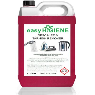 Easy HYGIENE 5L SHOWER HEAD & TAP KETTLE URN Descaler Tarnish Cleaner Remover scale limescale Easy HYGIENE 5L SHOWER HEAD & TAP KETTLE URN Descaler Tarnish Cleaner Remover scale limescale