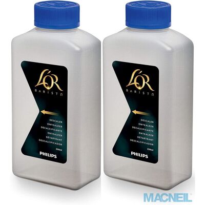 Philips - L'OR Barista Liquid Descaler - 250ml - 2-pack - Descaler Philips - L'OR Barista Liquid Descaler - 250ml - 2-pack - Descaler