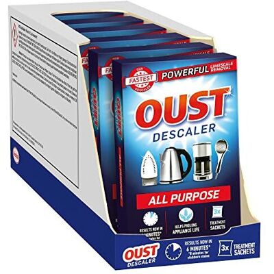 Oust Powerful All Purpose Descaler Limescale Remover Ideal for Kettles Coffee Machine Oust Powerful All Purpose Descaler Limescale Remover Ideal for Kettles Coffee Machine