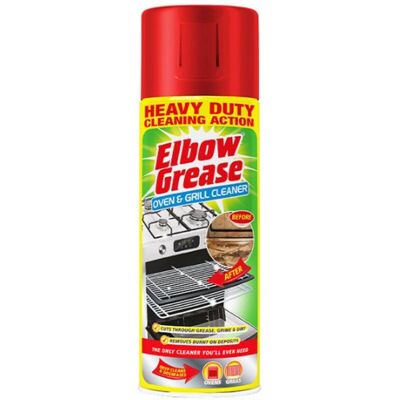 Elbow Grease Heavy Duty Oven & Grill Cleaner 400ml Elbow Grease Heavy Duty Oven & Grill Cleaner 400ml