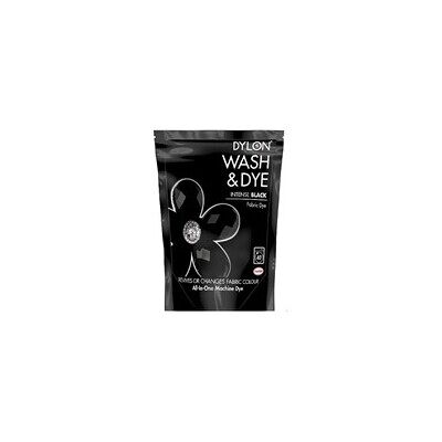 Dylon Wash & Dye Fabric Dye 350g - Intense Black Dylon Wash & Dye Fabric Dye 350g - Intense Black