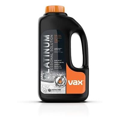 Vax Platinum Professional 1.5 Litre Carpet Cleaner Solution Deep Cleans and Re Vax Platinum Professional 1.5 Litre Carpet Cleaner Solution Deep Cleans and Re