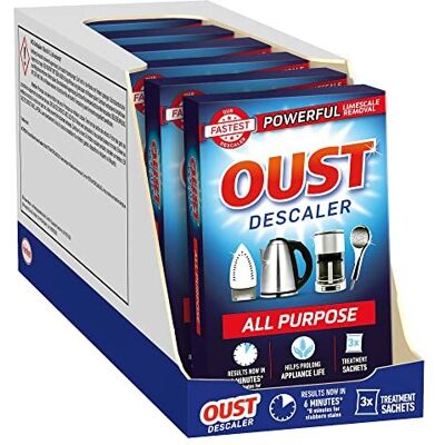 Oust Powerful All Purpose Descaler, Limescale Remover ? Ideal for Kettles, Coffe Oust Powerful All Purpose Descaler, Limescale Remover ? Ideal for Kettles, Coffe