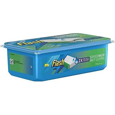 "N/A" Flash Speed mop refill wipes, floor cleaner, wild orchid, White, 8.8 x 28.2 x 15 "N/A" Flash Speed mop refill wipes, floor cleaner, wild orchid, White, 8.8 x 28.2 x 15