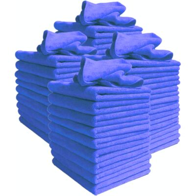 Unbranded Microfibre Cleaning Cloths, Pack of 40 Large Unbranded Microfibre Cleaning Cloths, Pack of 40 Large