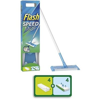 Flash Speed Mop Floor Cleaner Starter Kit, Spray Mop, All-In-One Floor Mopping S Flash Speed Mop Floor Cleaner Starter Kit, Spray Mop, All-In-One Floor Mopping S