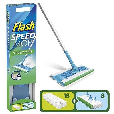 Flash Speedmop - Starter Kit - Spray Mop - All-In-One Floor Mop Flash Speedmop - Starter Kit - Spray Mop - All-In-One Floor Mop