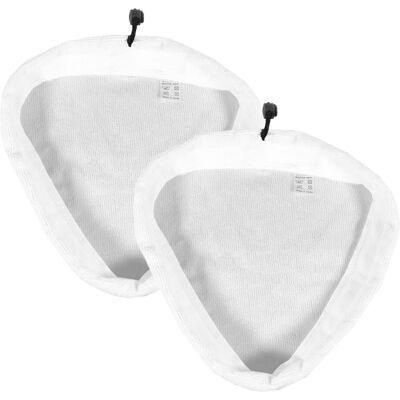 Universal Microfibre Cloth Cover Pads for Steam Cleaner Mop (Pack of 2) Universal Microfibre Cloth Cover Pads for Steam Cleaner Mop (Pack of 2)