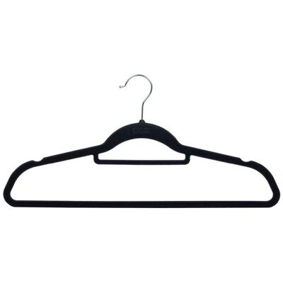 LIVIVO (Black) Pack of 50 Heavy-Duty Non-Slip Velvet Hangers LIVIVO (Black) Pack of 50 Heavy-Duty Non-Slip Velvet Hangers
