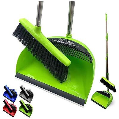 TDBS The Dustpan and Brush Store Store Long Handled Dustpan and Brush Set Lobby Dust Pan with Long Handle Sweeping Broo TDBS The Dustpan and Brush Store Store Long Handled Dustpan and Brush Set Lobby Dust Pan with Long Handle Sweeping Broo