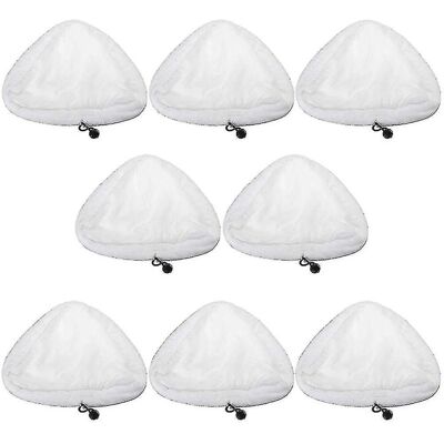Unbranded 8pcs Microfibre Cloth Cleaning Pad For H2o X5 Steam Cleaner Floor Mop Steamer Cl Unbranded 8pcs Microfibre Cloth Cleaning Pad For H2o X5 Steam Cleaner Floor Mop Steamer Cl