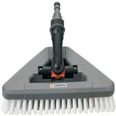 Gardena Joint Ccrubber: Water-Bearing Cleaning Brush with Joint for the Clean System for Gardena Joint Ccrubber: Water-Bearing Cleaning Brush with Joint for the Clean System for