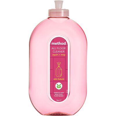 Method Floor Cleaner Wild Rhubarb 739ml Method Floor Cleaner Wild Rhubarb 739ml