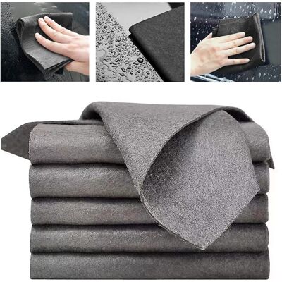Unbranded (30*30, 20PCS) Thickened Magic Cleaning Cloth Streak Free Reusable Microfiber Gl Unbranded (30*30, 20PCS) Thickened Magic Cleaning Cloth Streak Free Reusable Microfiber Gl