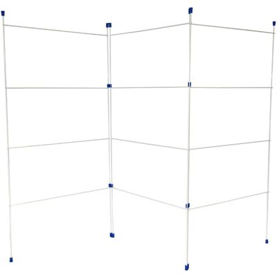 Unbranded 3 Foldable Clothes Dryer Airer White Unbranded 3 Foldable Clothes Dryer Airer White