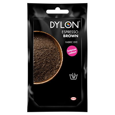 Dylon Fabric Dye Satchet 50g Espresso Brown 11 Dylon Fabric Dye Satchet 50g Espresso Brown 11