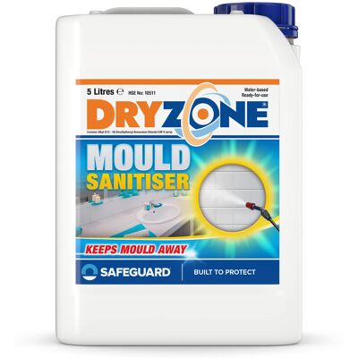 Dryzone - Mould Sanitiser - 5L - Mould Sanitiser Dryzone - Mould Sanitiser - 5L - Mould Sanitiser