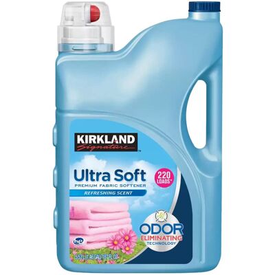 Kirkland Signature Ultra Fresh Premium Fabric Conditioner, 276 Loads, 187 fl oz Kirkland Signature Ultra Fresh Premium Fabric Conditioner, 276 Loads, 187 fl oz