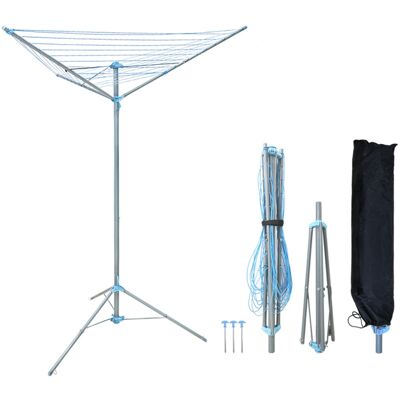 Monal 16M 3 Arm Outdoor Garden Rotary Airer Spike & Cover Monal 16M 3 Arm Outdoor Garden Rotary Airer Spike & Cover