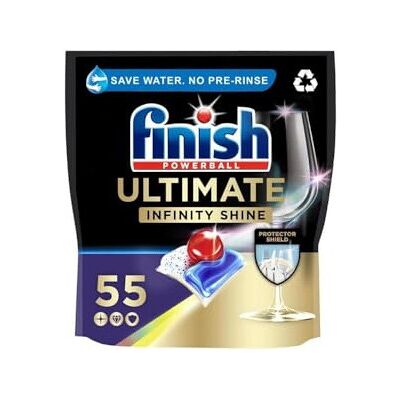Finish - Infinity Shine - 55 tabs - Dishwasher Tablets Finish - Infinity Shine - 55 tabs - Dishwasher Tablets