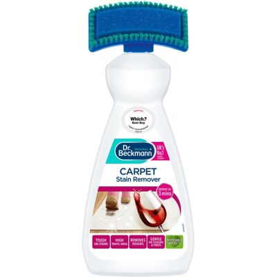 Dr Beckmann Dr. Beckmann Carpet Stain Remover 650 ml – 3-Min Clean, Applicator Brush, Remove Dr Beckmann Dr. Beckmann Carpet Stain Remover 650 ml – 3-Min Clean, Applicator Brush, Remove