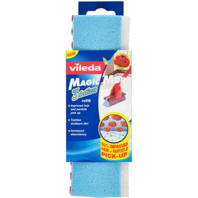 Vileda Magic Mop, 3 Action Refill Vileda Magic Mop, 3 Action Refill