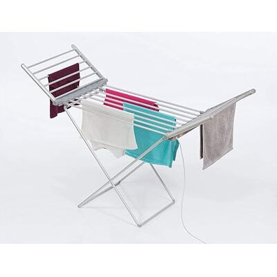 Alivo Electric Heated Clothes Airer, Portable Folding Laundry Clothes Dryer Alivo Electric Heated Clothes Airer, Portable Folding Laundry Clothes Dryer