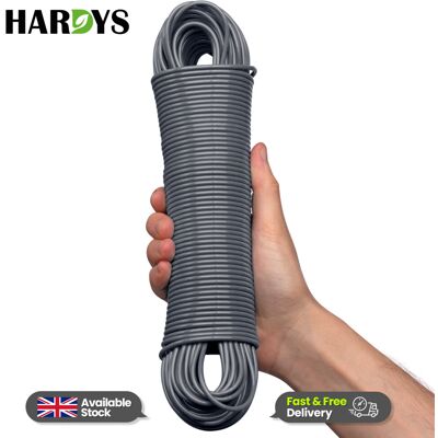 Hardys - Heavy Duty Clothes Line - Grey - Clothesline Hardys - Heavy Duty Clothes Line - Grey - Clothesline