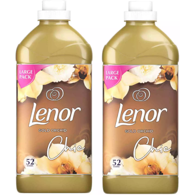 dylex Lenor Gold Orchid Fabric Conditioner - 2 x 1.8L (104 Washes) Fresh Laundry Softe dylex Lenor Gold Orchid Fabric Conditioner - 2 x 1.8L (104 Washes) Fresh Laundry Softe